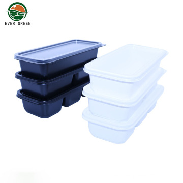 Retângulo de alimentos retangular Caixa segura Vazamento Plástico Almoço Recipiente de Almoço